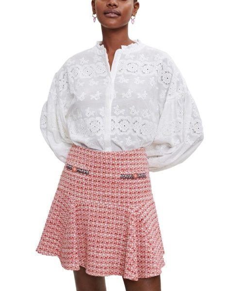 Maje Woven Skirt