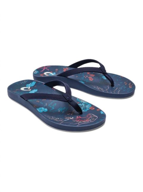 Women’s Puawe Slip-On Sandal In Navy 7732537098300