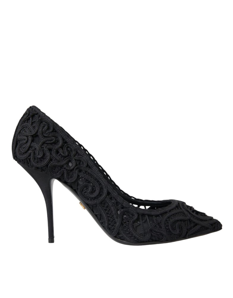 Dolce & Gabbana Cordonetto Ricamo Pump Heels Women’s Shoes