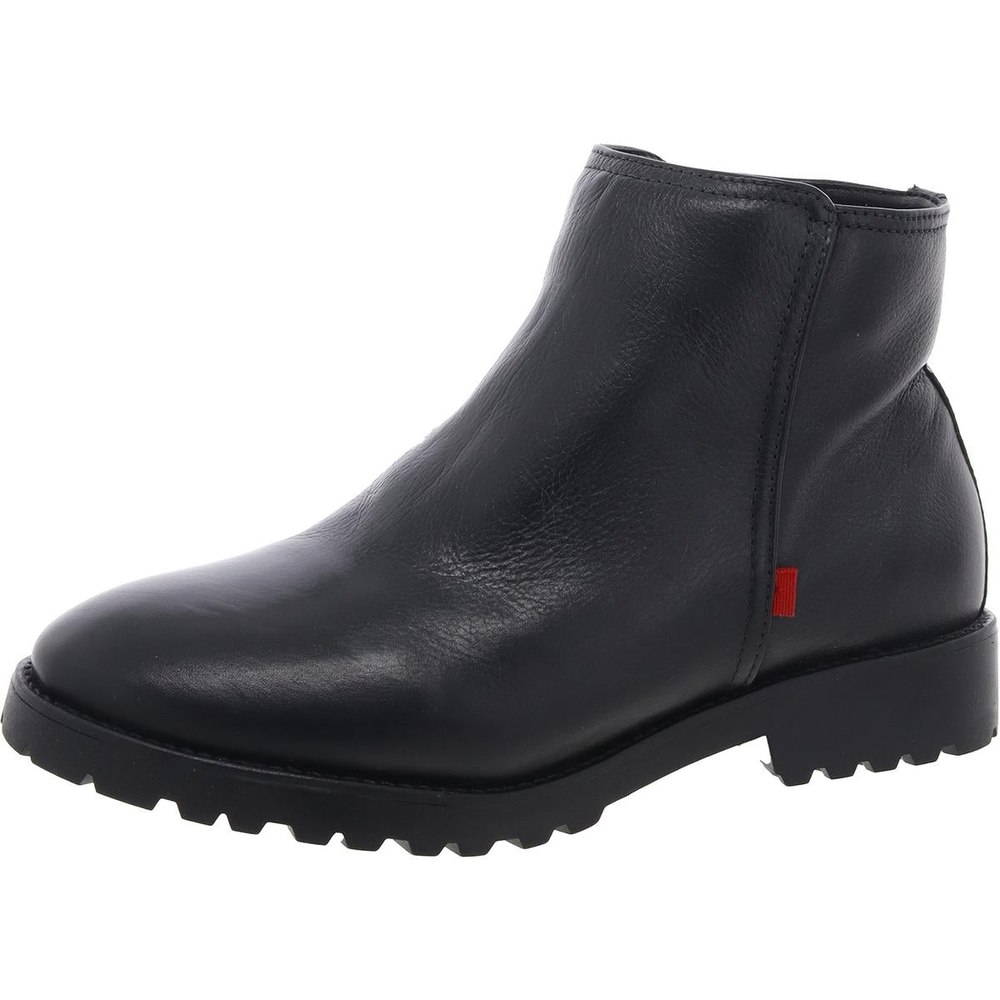 Brookline Zipper Leather Booties