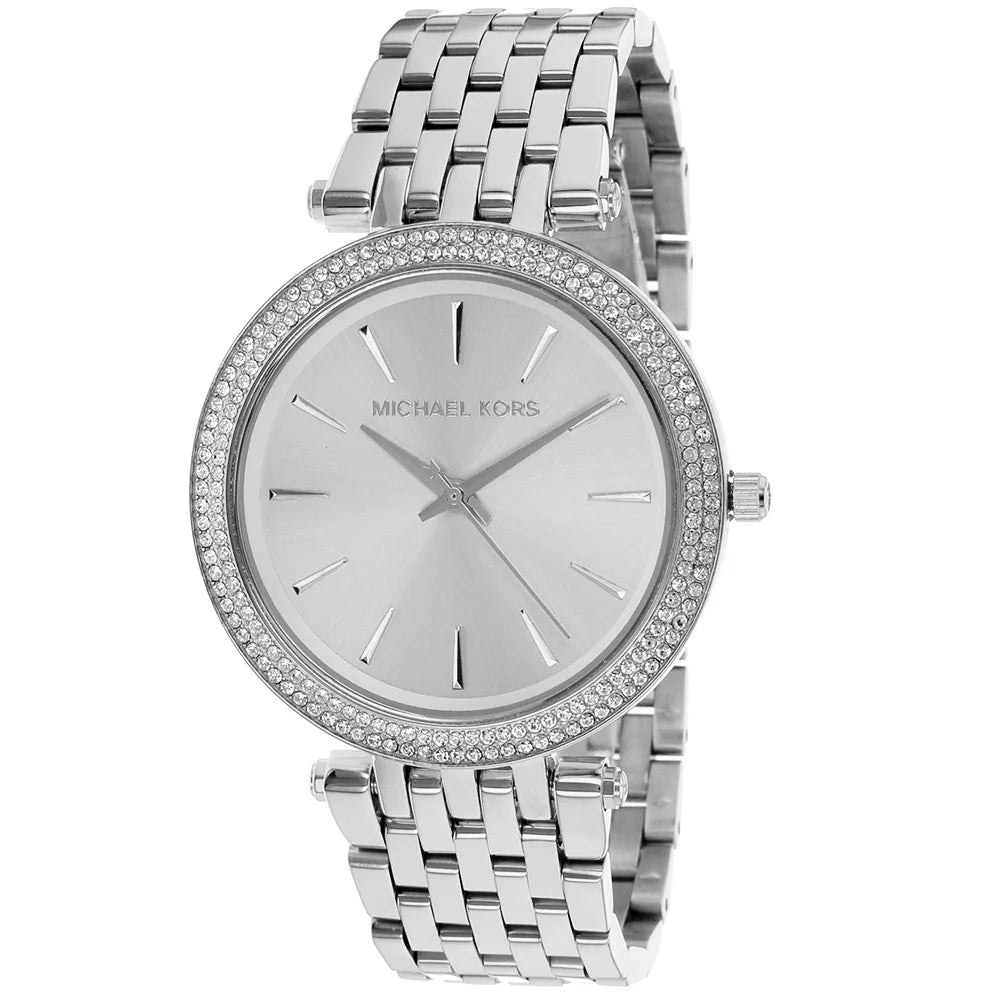 Michael Kors Darci MK3190 Women’s Silver Quartz 33MM Watch