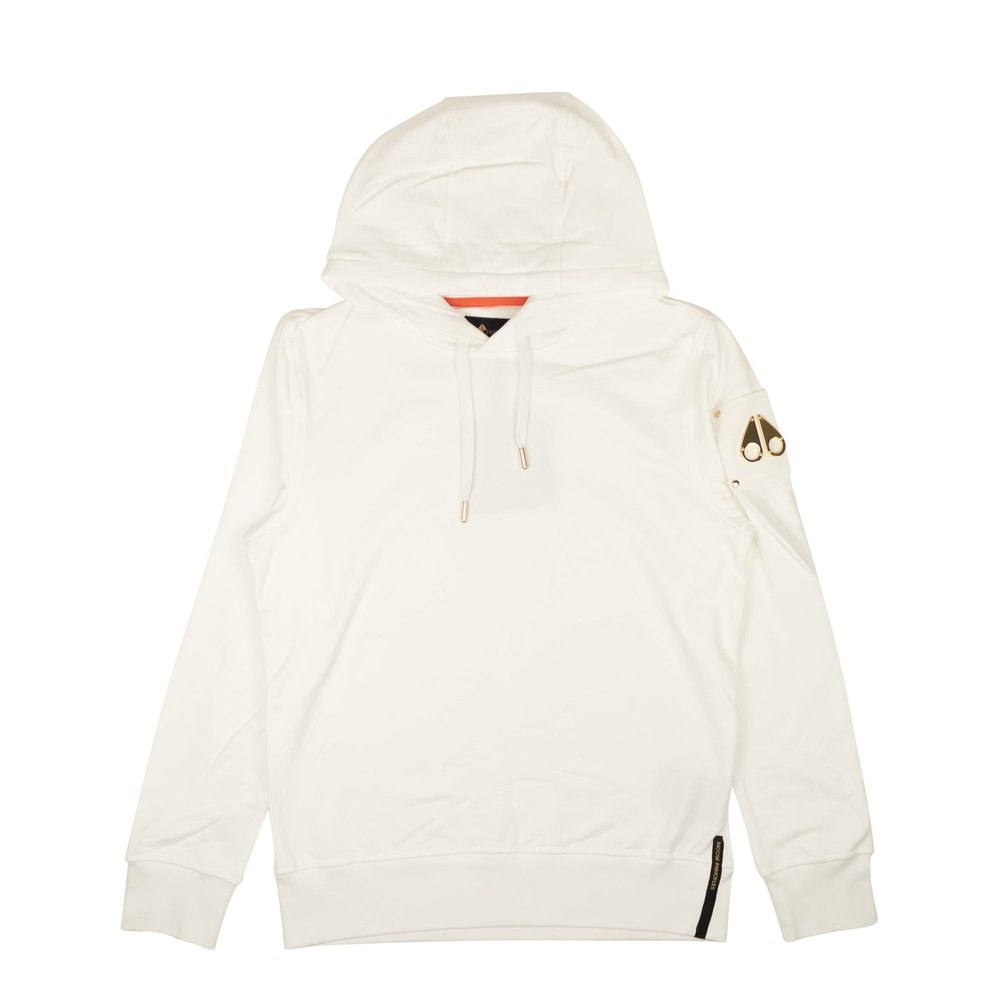 Men’s White Cotton Foxley Hoodie