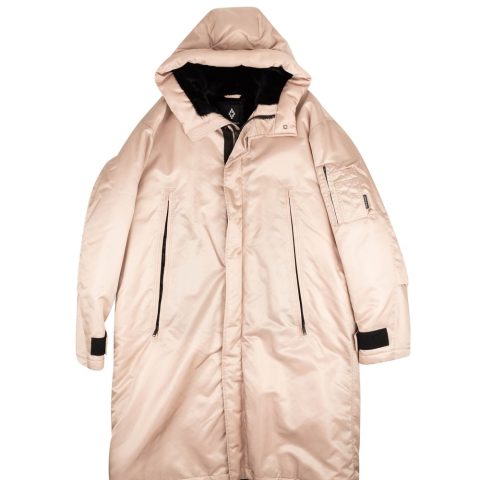 Dust Pink ‘Unlimited Rides’ Parka Coat