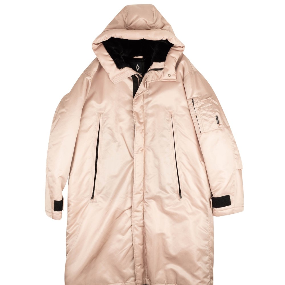 Dust Pink ‘Unlimited Rides’ Parka Coat
