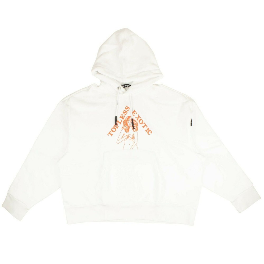 White Hidden Women Topless Exotic Hoodie