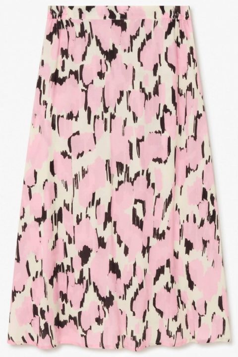 Abstract Skirt In 7157 Pink 7732551843900