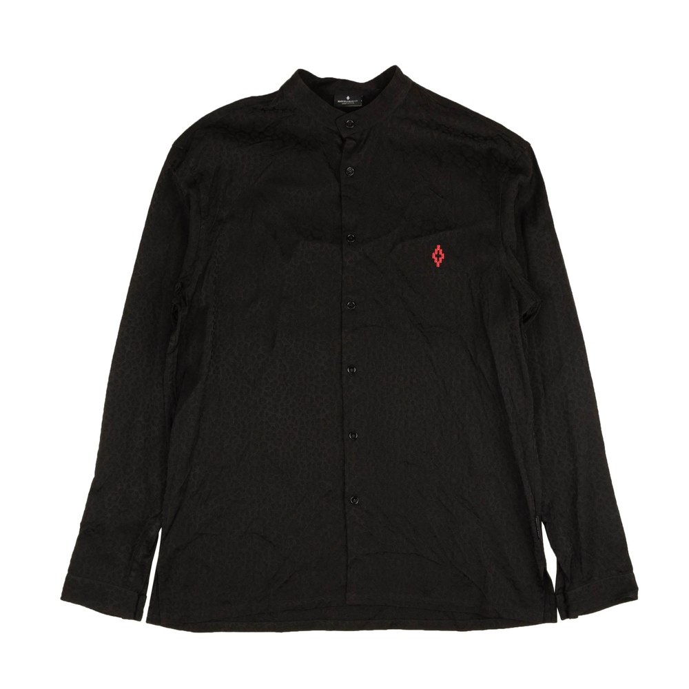 Black Leopard Lettering Shirt