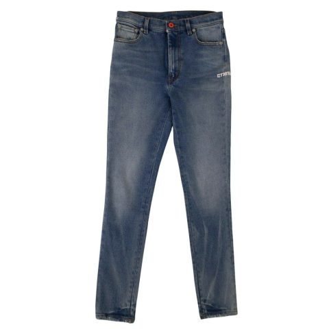 Women’s Blue Rinsed Skinny Jeans