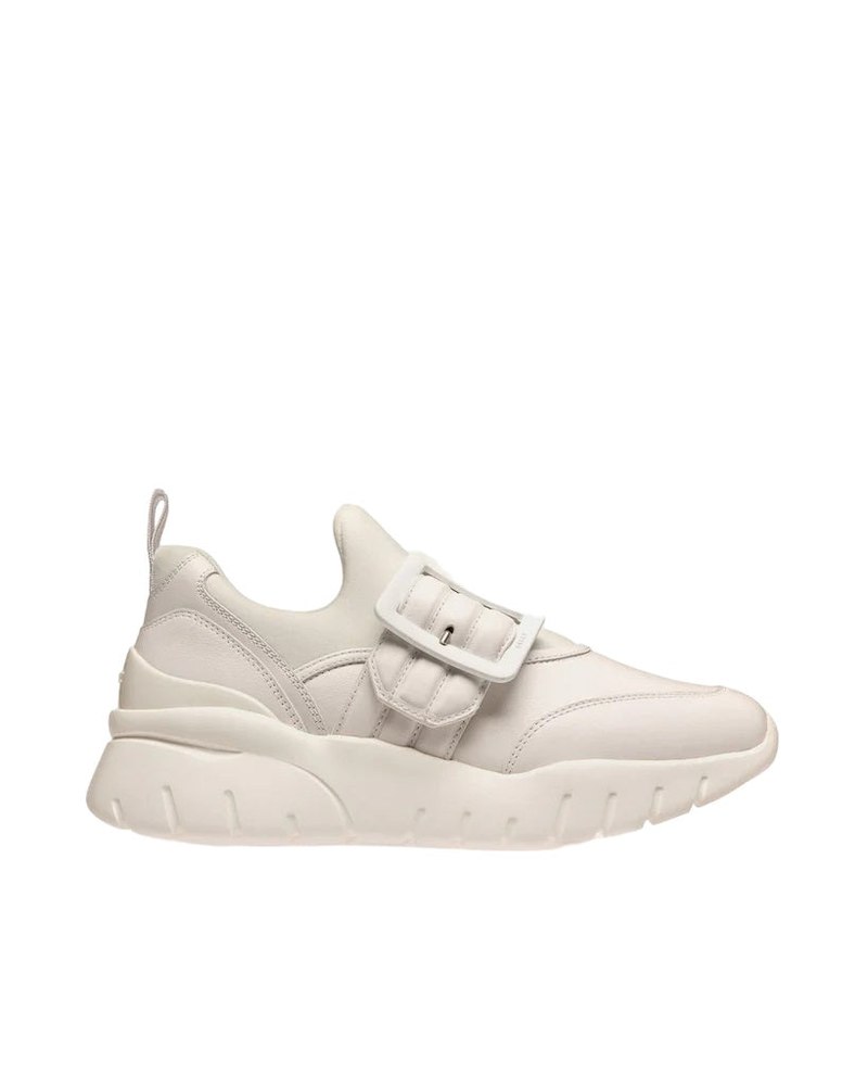 Bally Brinelle 6239652 Women’s White Calf Plain Leather Sneakers
