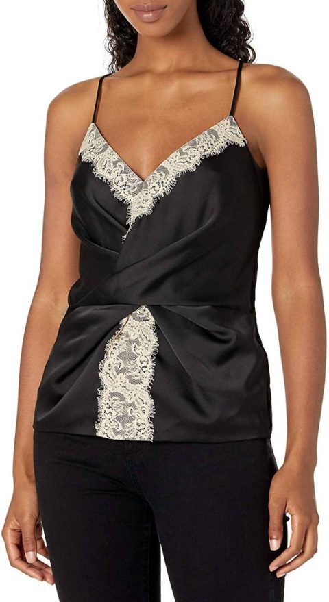 Agnes Tops In Black/natural