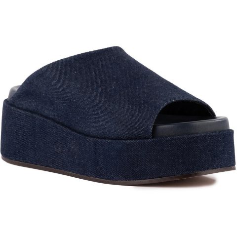 Goodies Platform Open Toe Slide Sandals
