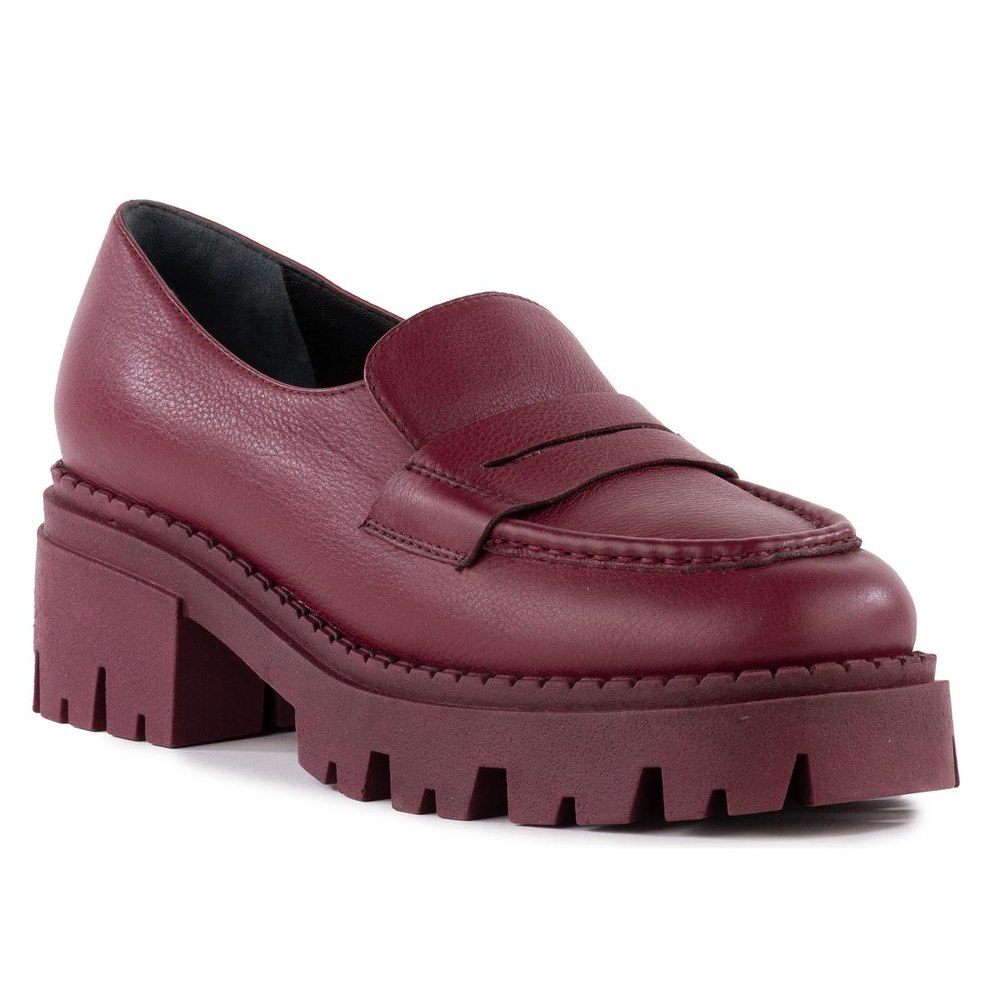 Meridian Leather Slip On Loafers