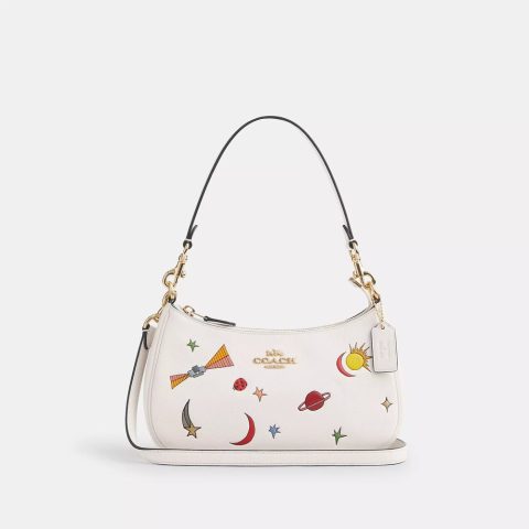 Coach Outlet Coach X Observed By Us Teri Shoulder Bag In Leather With Print 7732931559484