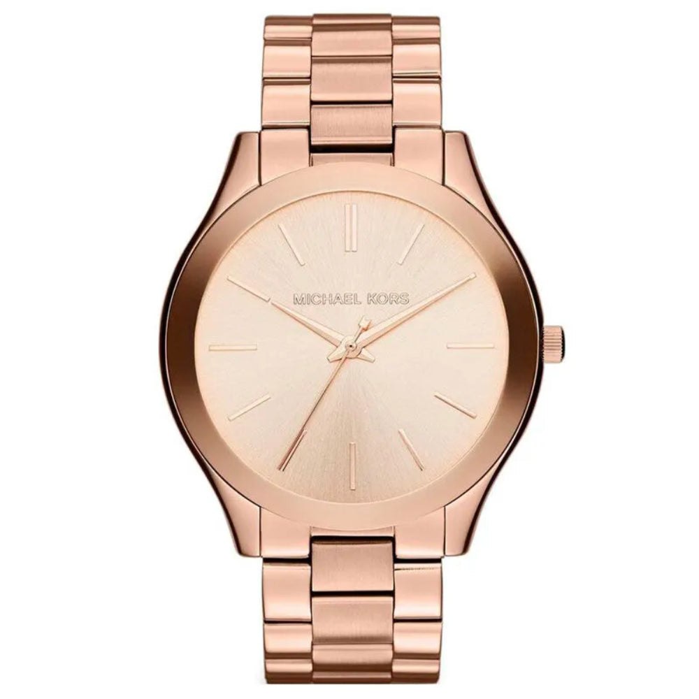 Michael Kors Slim Runway MK3197 Women’s Rose-Gold Quartz 42MM Watch