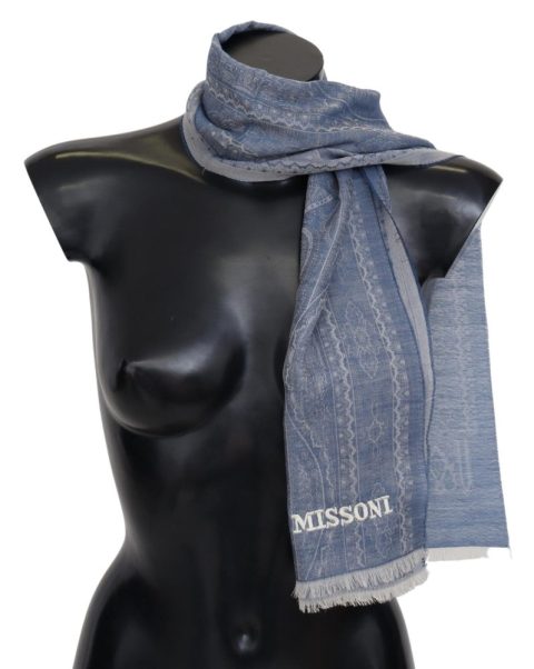 Missoni Elegant Cashmere Patterned Women’s Scarf