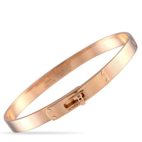 Hermes Kelly 18K Rose Gold Bracelet HE01-072624 7733263958076