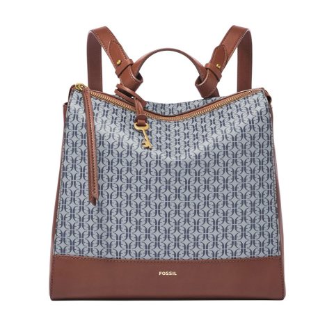 Fossil Women’s Elina Printed PVC Convertible Small Backpack
