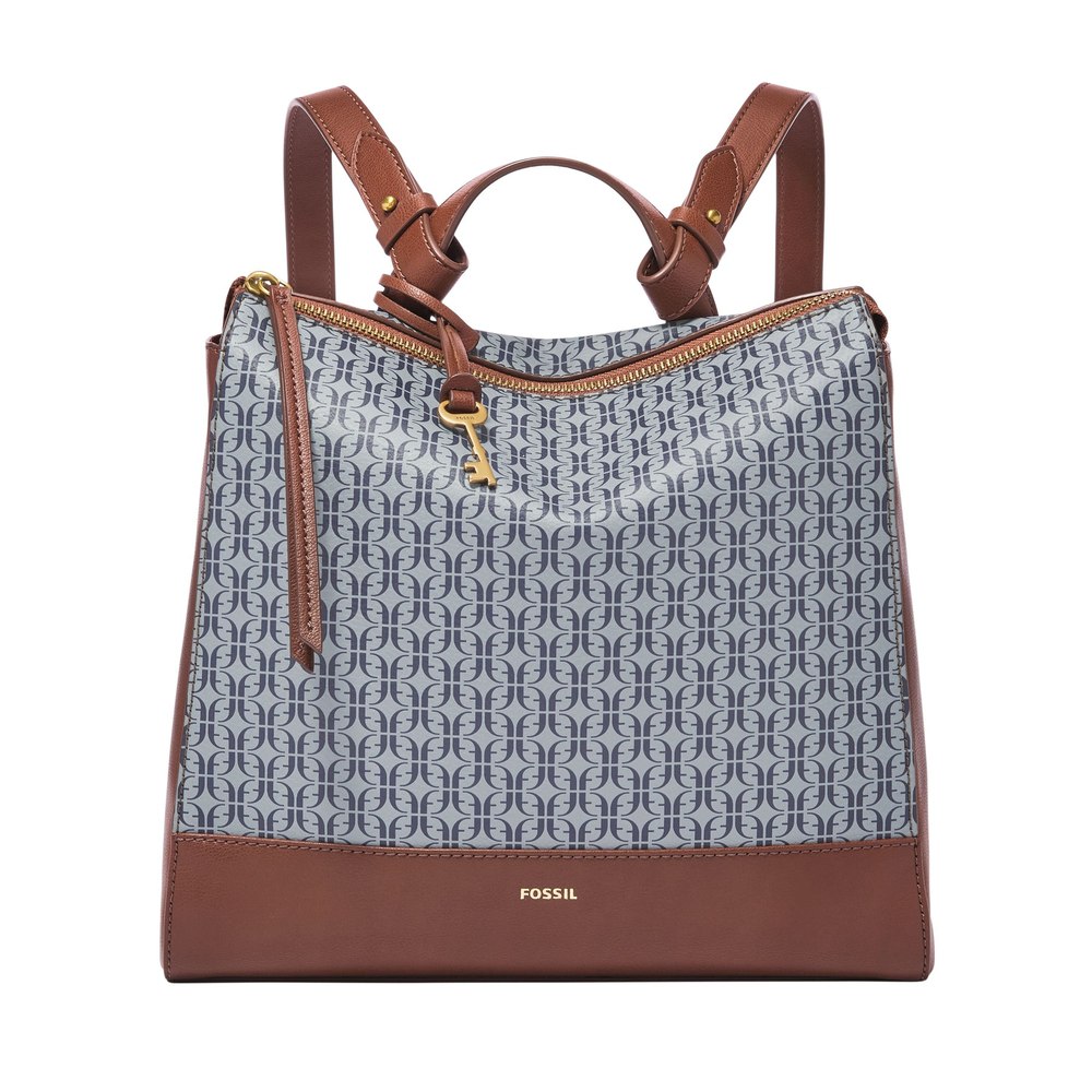 Fossil Women’s Elina Printed PVC Convertible Small Backpack