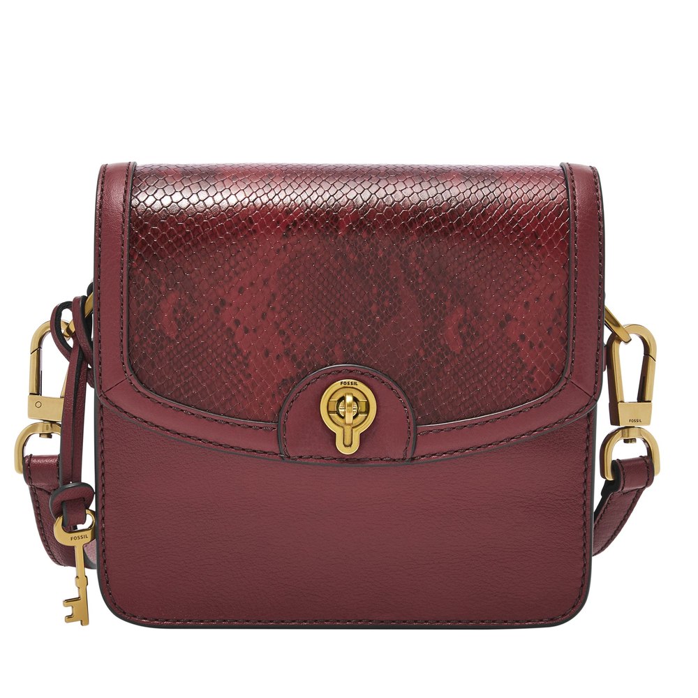 Fossil Women’s Ainsley LiteHide Leather Small Crossbody 7151512748092