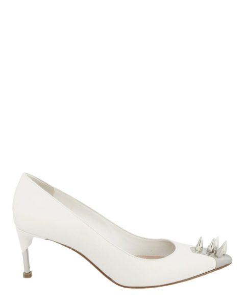 Pointed Toe Studded Pumps
