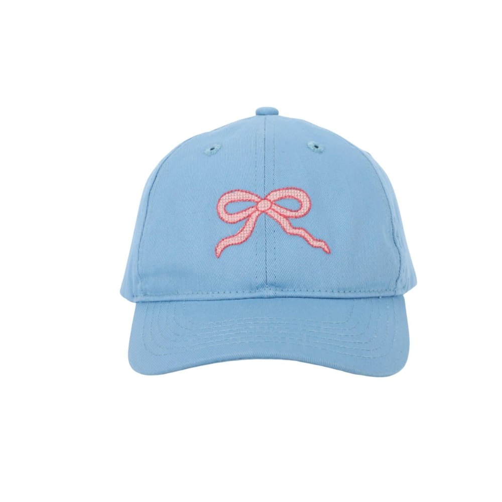 Girls Bow Hat In Blue