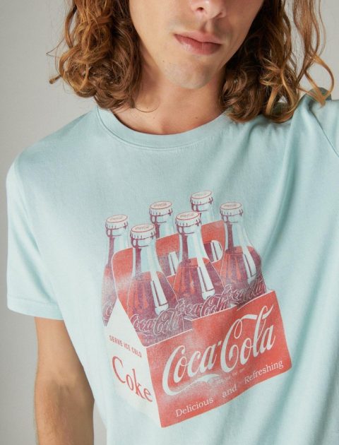 Lucky Brand Men’s Coca-Cola 6 Pack Tee