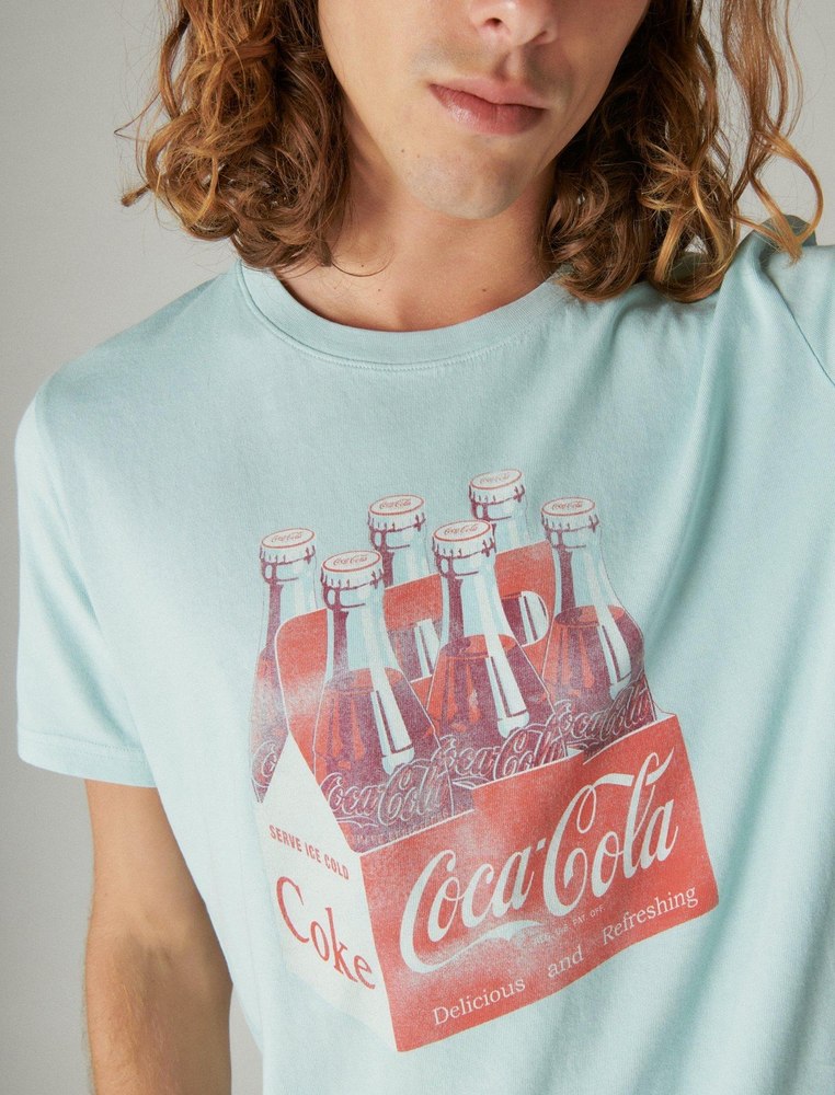 Lucky Brand Men’s Coca-Cola 6 Pack Tee