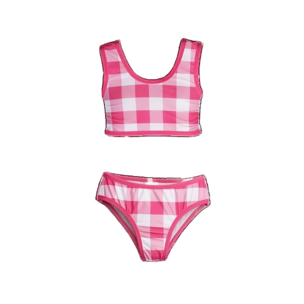 Girl’s Buffalo Swim Suit In Pink Jam