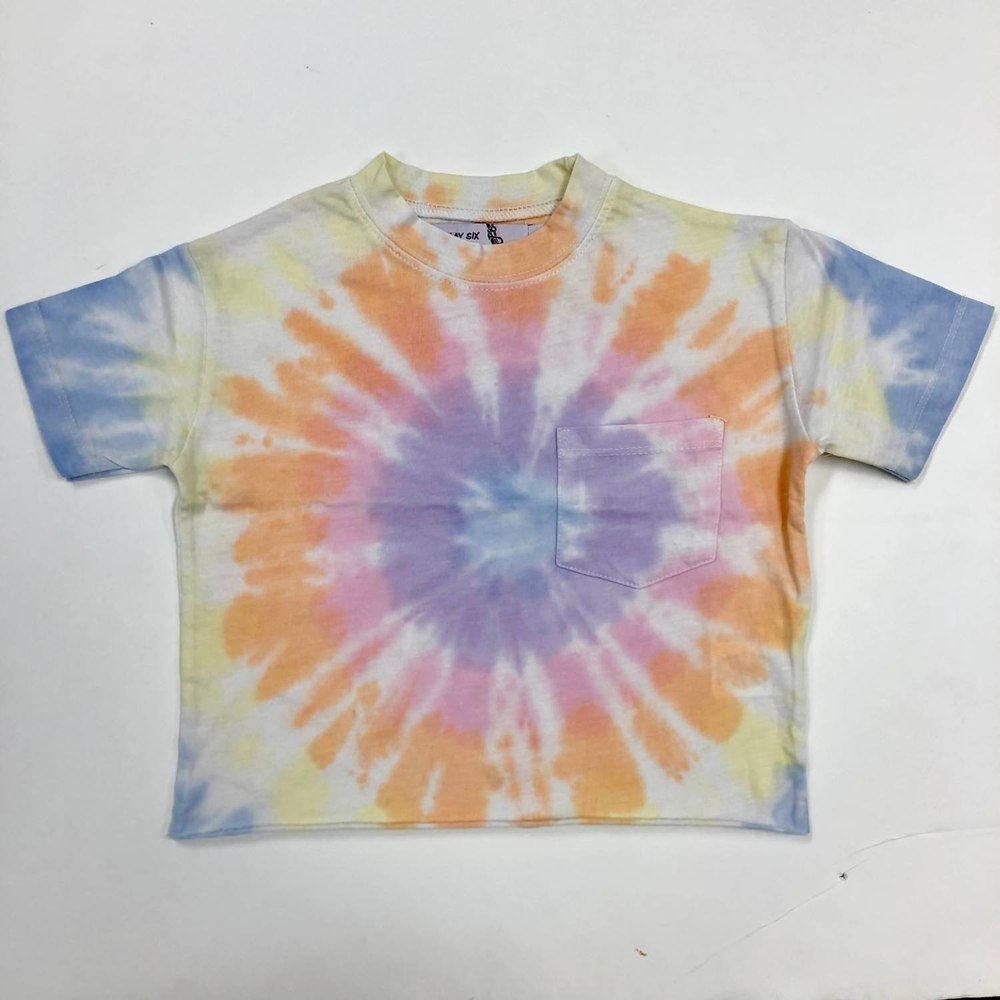 Kids’ Fantasy Pocket Tee In Tie Dye