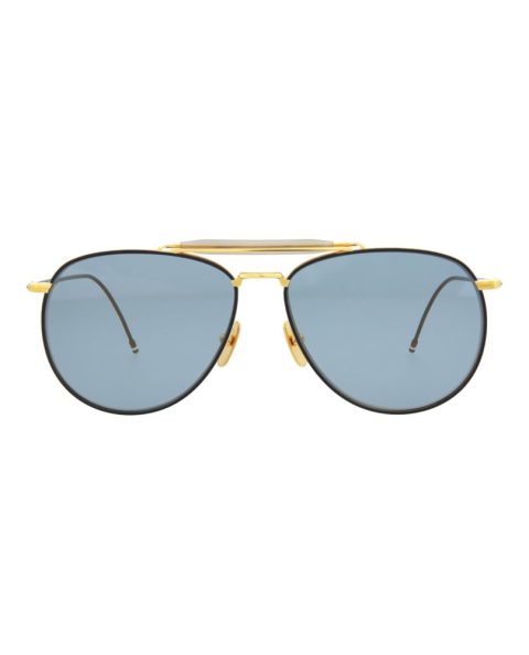 Aviator-Frame Metal Sunglasses 7733532033084