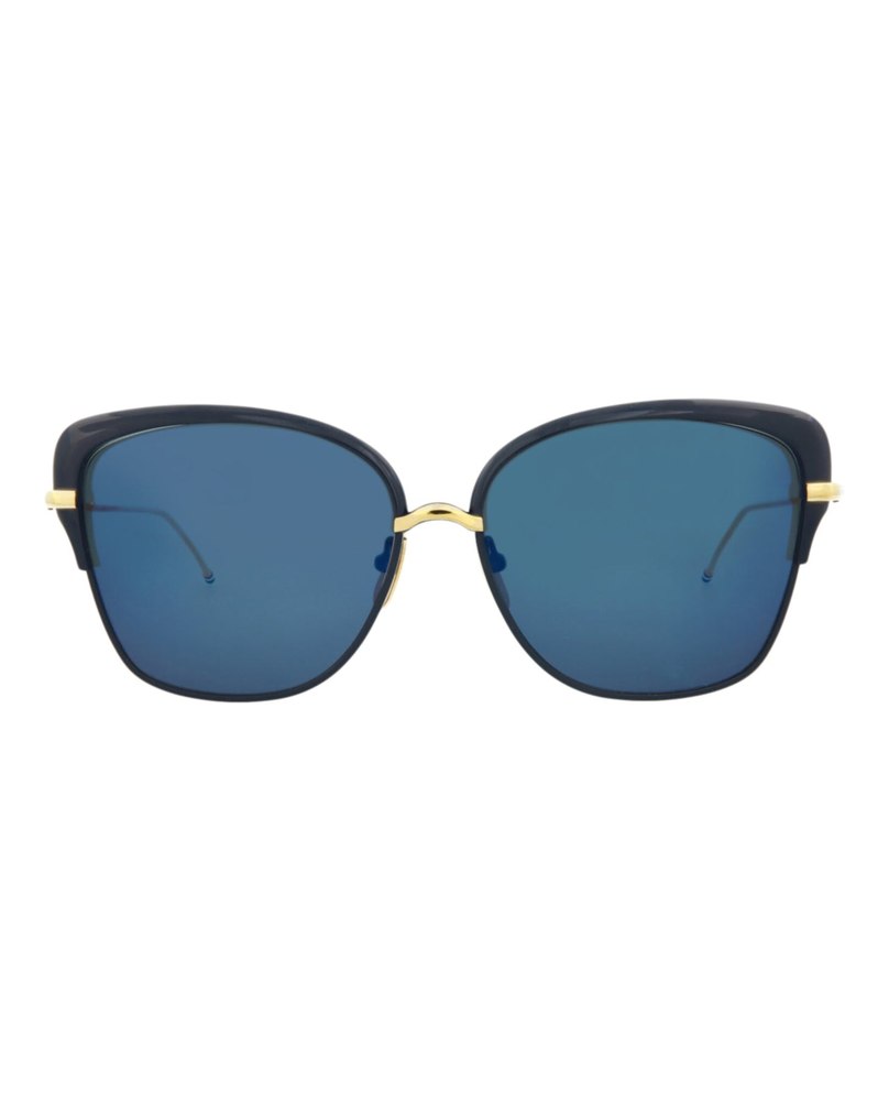 Cat Eye-Frame Metal Sunglasses 7733540716604