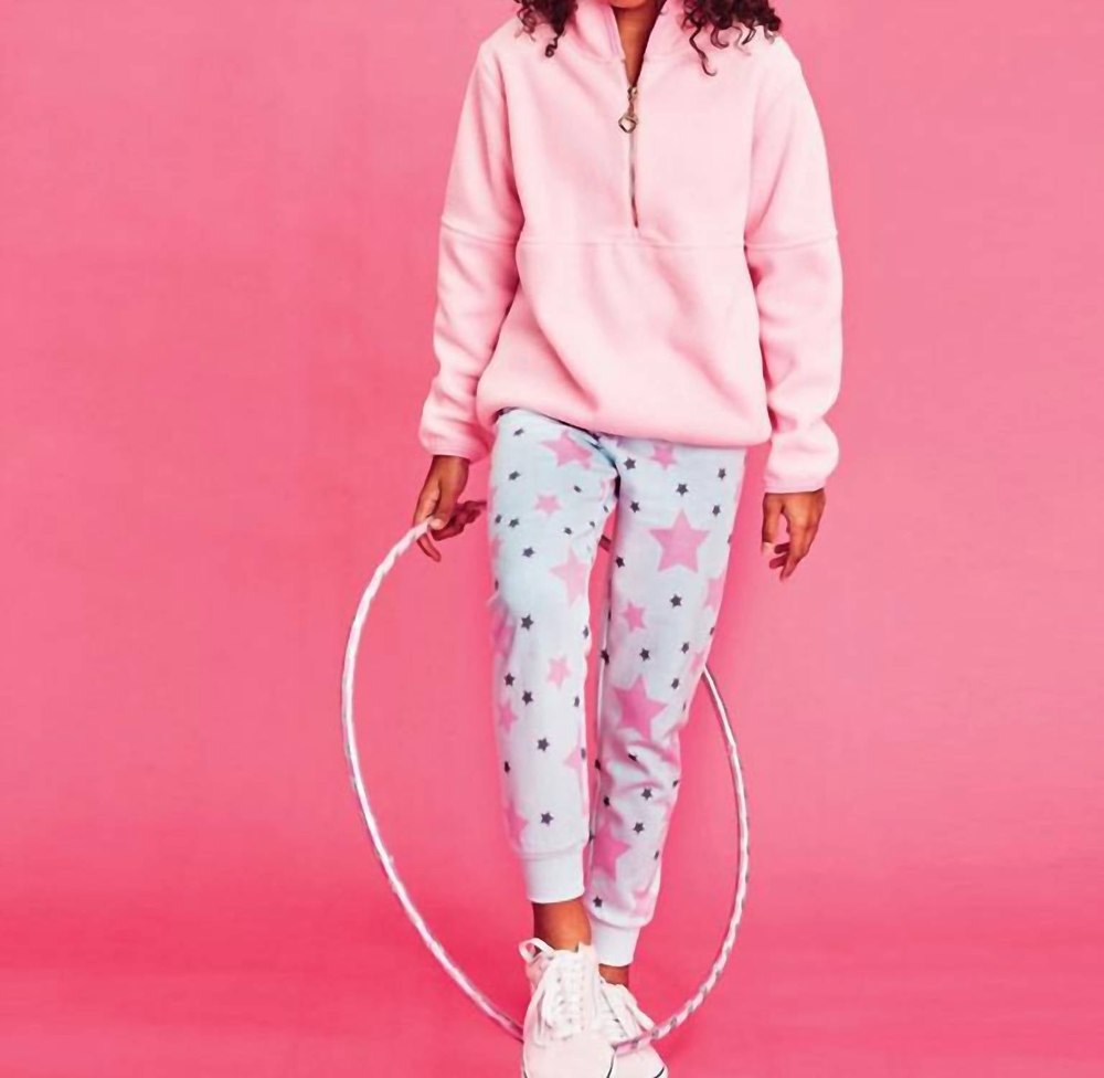 Girl’s Shine Bright Joggers In Blue