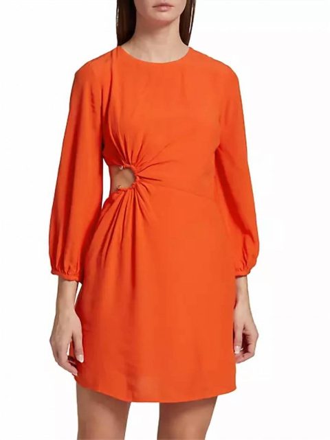Bonica Dress In Orange