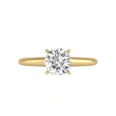 Diana M Lab 14KT YG 1ct TW LGD 4PRONG SOLITAIRE RING