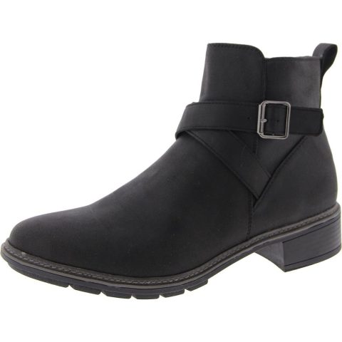 Elie Zip Up Slip On Ankle Boots