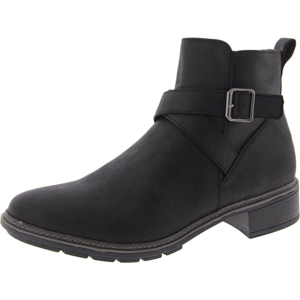Elie Zip Up Slip On Ankle Boots