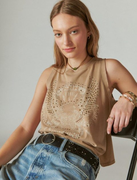 Lucky Brand Women’s Join The Revolution Tank