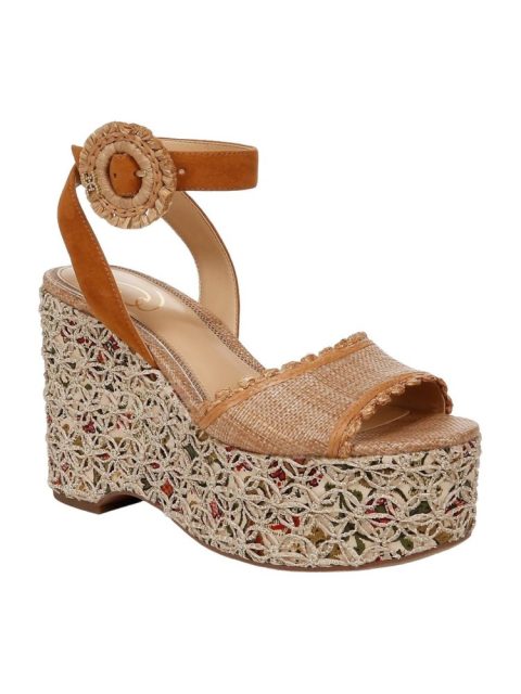 Amber Sandals In Rust Brown