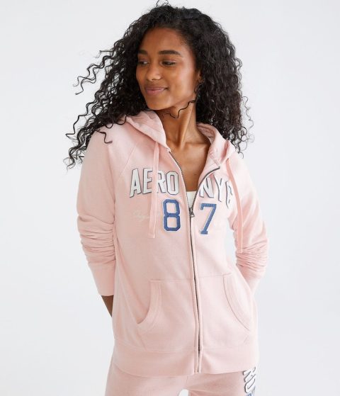 Aeropostale Nyc 87 Full-Zip Hoodie