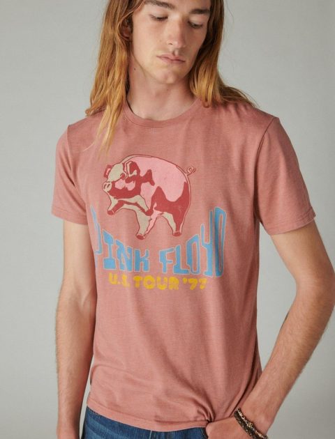 Lucky Brand Men’s Pink Floyd ’77 Tee