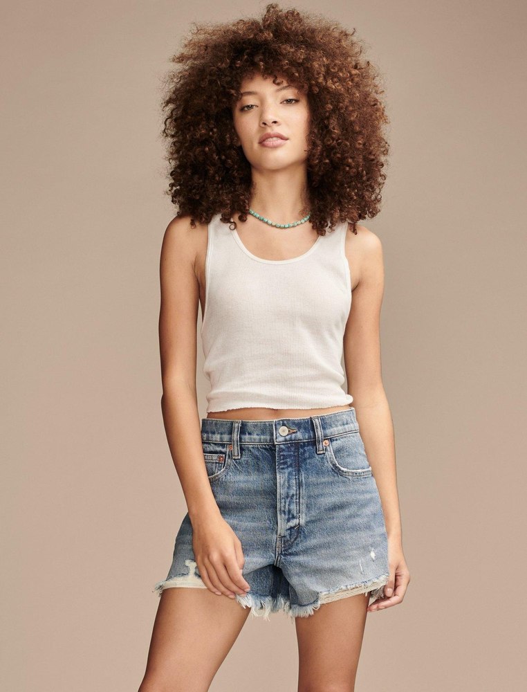 Lucky Brand Women’s High Rise Mom Short 7733561131068