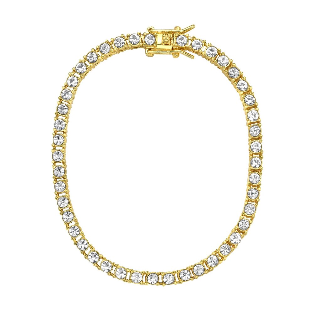 Men’s Tennis Bracelet gold