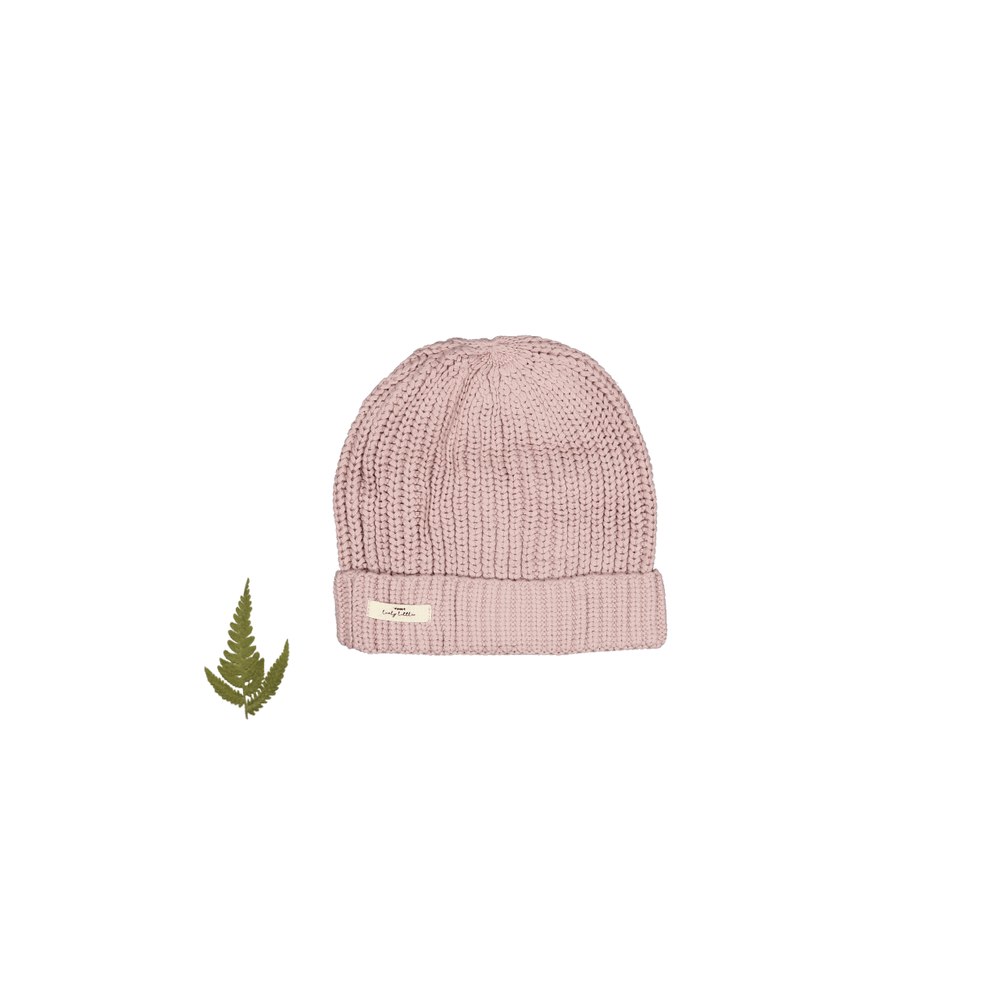 The Chunky Knit Hat – Mauve
