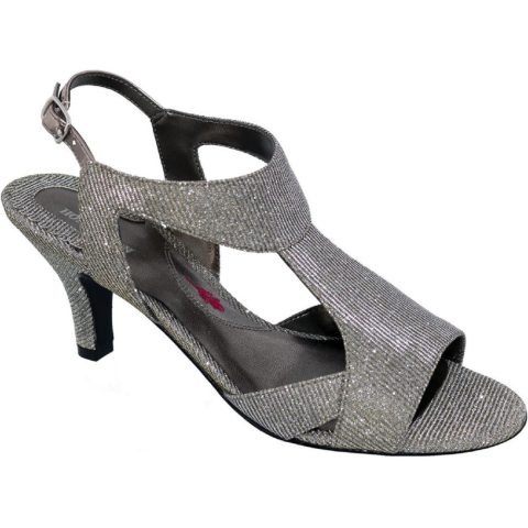Lucky T-Strap Heel Sandals