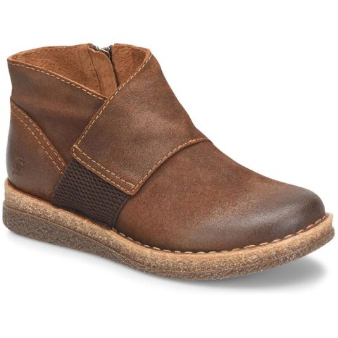 Tora Suede Wedge Booties