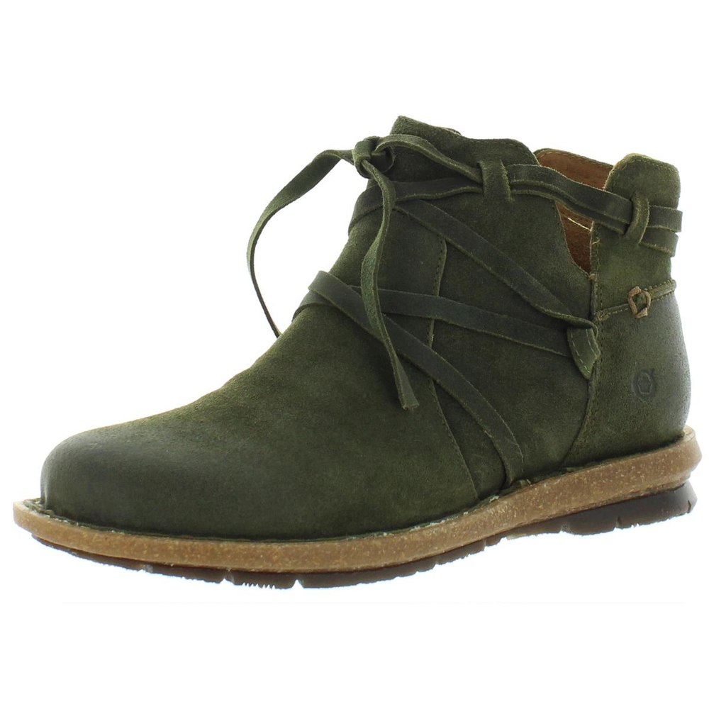 Tarkiln Leather Lace-Up Ankle Boots