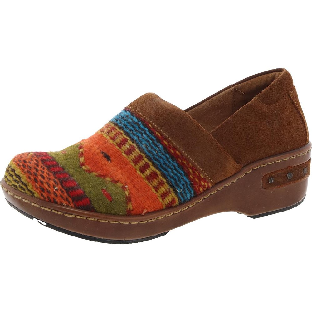 BAILIE Printed Leather Clogs