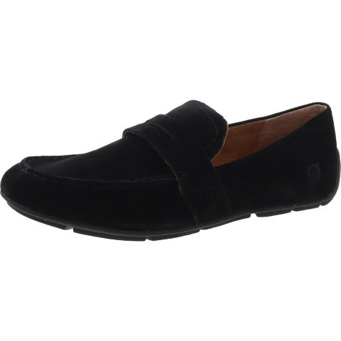 Melinda Cushioned Footbed Faux Suede Loafers