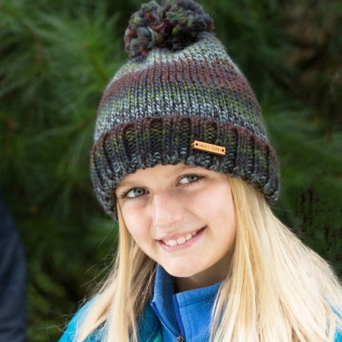 Kids – Linden Beanie In Green Combination