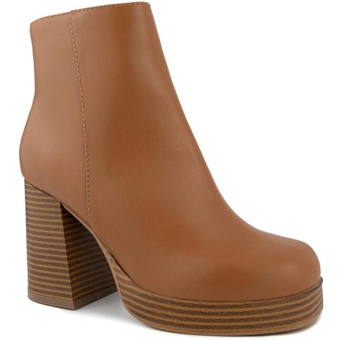 Warrant Zipper Booties